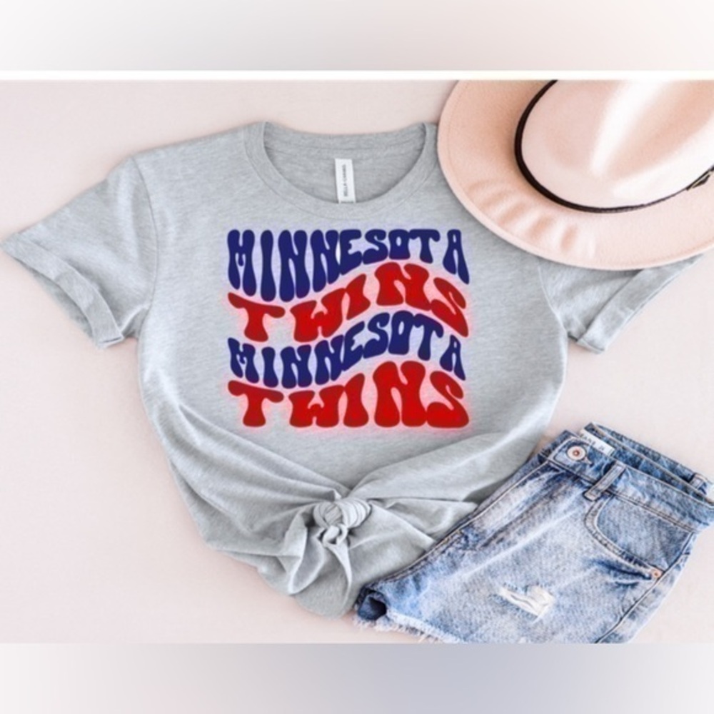 Minnesota Twins Wavy Tee